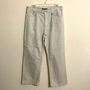 JUSTUSA Lenora Contrast Stitch Straight Leg Jeans Women's Size 12/31